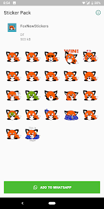 Fox Stickers for WhatsApp
