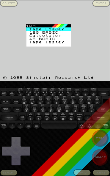 Speccy - Complete Sinclair ZX Spectrum Emulator‏ 5.9.6 APK + Mod (Unlimited money) إلى عن على ذكري المظهر