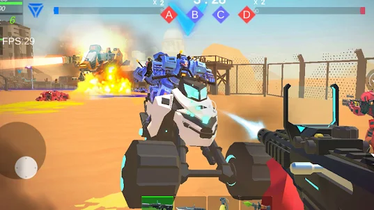 Robot Battlefield:Merger Gun