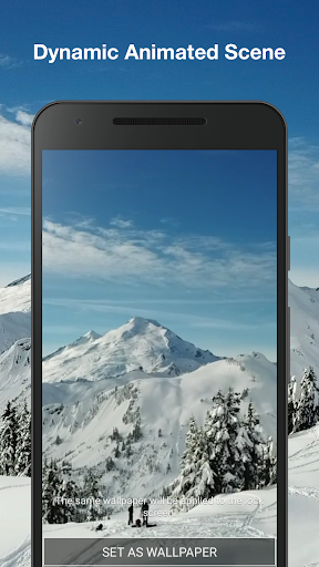 Mountains Live Wallpaper Screen 2