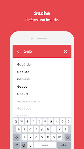 Lina App für Gebärdensprache Screen 3
