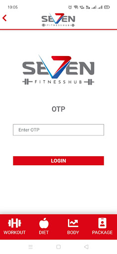 Seven fitness hub Screen 2