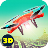City Drone Flying Simulator 3D icon