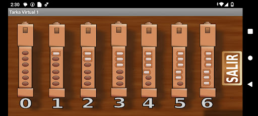 Android application Tarka Virtual 1 screenshort