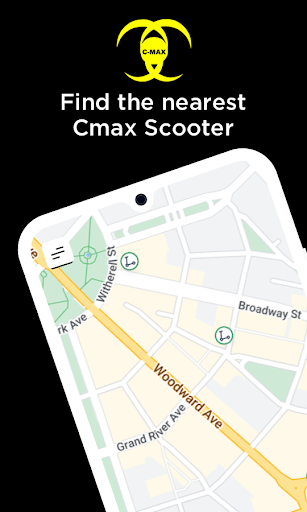 Android application Cmax Scooter screenshort