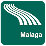 Malaga Map offline icon