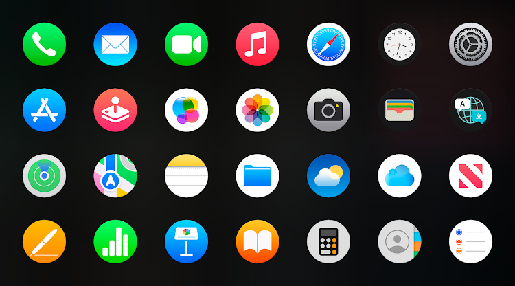 iPear Pro - Icon Pack (Round) - 1.7.2 - (Android)