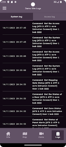 acre Intrusion Connect screenshot 5