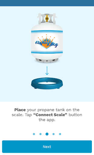 Smart Propane Scale Screen 3