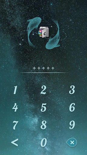 AppLock Theme Pisces Screen 2