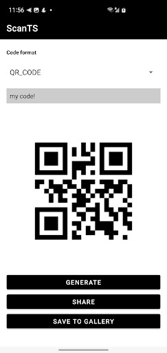 ScanTS - QR & Barcode Scanner Screen 2