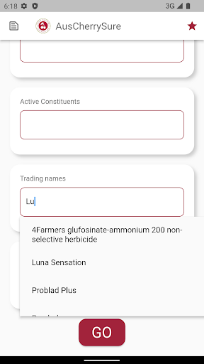 Android application AusCherrySure screenshort