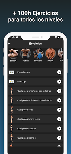 Gymbuddy Fitness Routines Screen 3