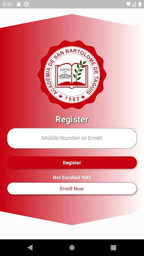 Android application Academia de San Bartolome de T screenshort