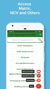 TVET Exam Papers lite - NCV NATED Papers - Guides 2.31 APK screenshots 2