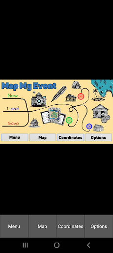 Android application Map My Event screenshort