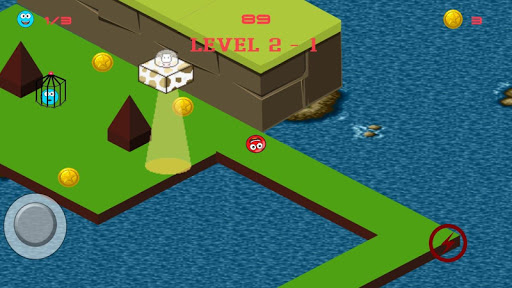 Madness Ball Blue and Red Bal