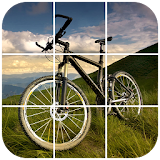 Mountain Bikes Puzzle icon