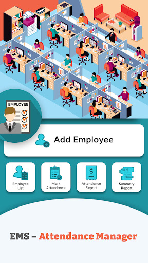 Android application EMS – Attendance Manager screenshort