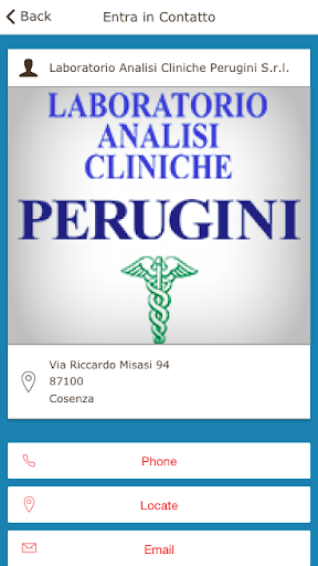 Analisi Cliniche Perugini Screen 3