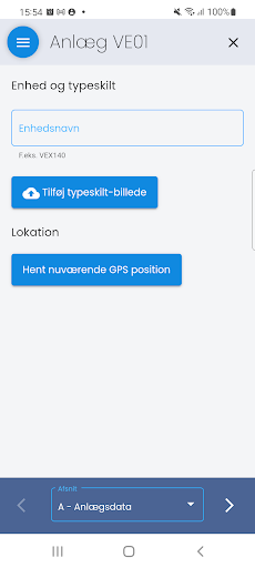 VentLog Screen 2