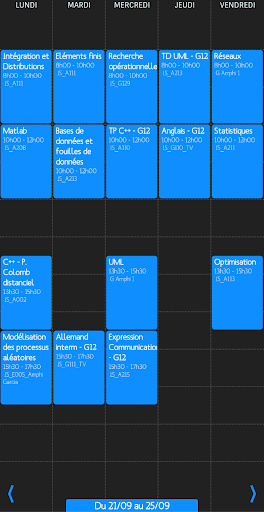 Mon EDT - Emploi du temps UCA Screen 2
