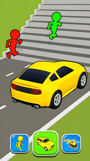 Shape Switch Transform Race 17