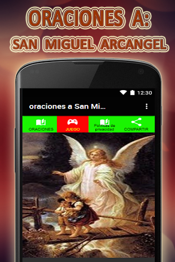 oracion a San Miguel Arcangel Screen 3