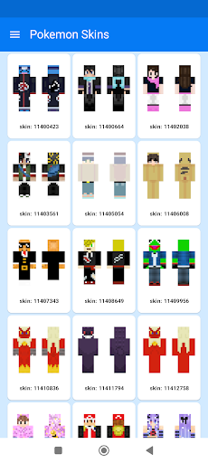 Pokemon Skins for Minecraft Screen 2