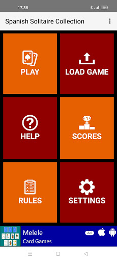 Spanish Solitaire Collection Screen 2