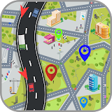 GPS Voice Navigation ,Direction & Route Finder icon