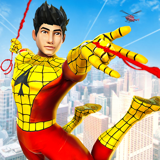 Strange Spider Hero Fighter 3D logo