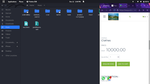 Android application Antelope screenshort