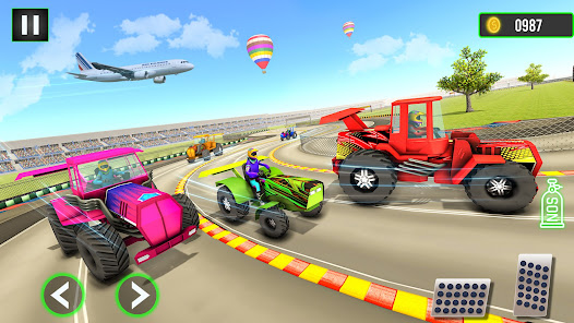 Tractor Racing Games: Tractor Game 2021  screenshots 6