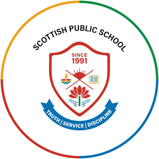 Scottish Public School Katihar logo