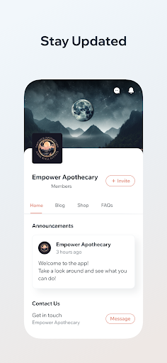 Empower Apothecary Screen 2