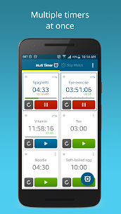 Multi Timer StopWatch MOD APK (مفتوح بريميوم) 1