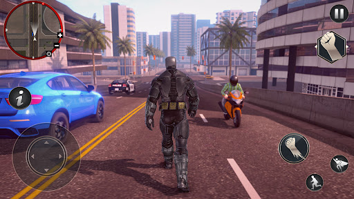 Grand Gangster Rope Super Hero Screen 2