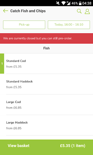 Catch Fish and Chips Screen 2