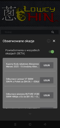 LowcyChin.pl - Okazje i kupony