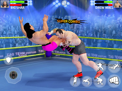 Captura de Pantalla 21 Tag Team Wrestling Game android