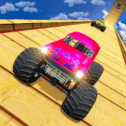 Mega Monster Truck Ramp: Impossible Jump Simulator