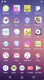 Sunshine - Captura de pantalla del paquet d'icones