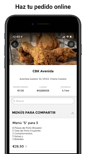 Android application CBK APP screenshort