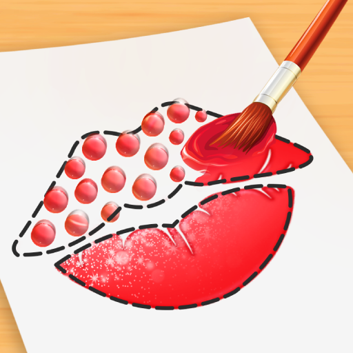 Draw n Color ASMR logo
