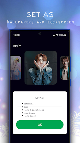 Screenshot 4 Design Kpop ENHYPEN Wallpaper android