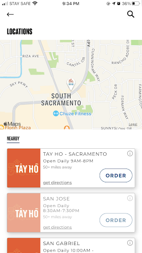 Tay Ho Restaurants Screen 2