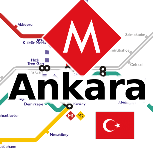 Ankara Metro Map logo