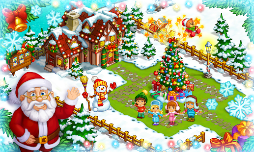 Farm Snow: Happy Christmas Story With Toys & Santa 2.32 screenshots 8