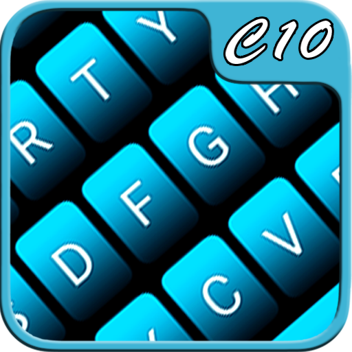 Blue Keyboard  Icon
